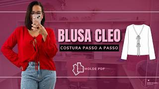 Vídeo de BLUSA CLEO - MOLDE EM PDF