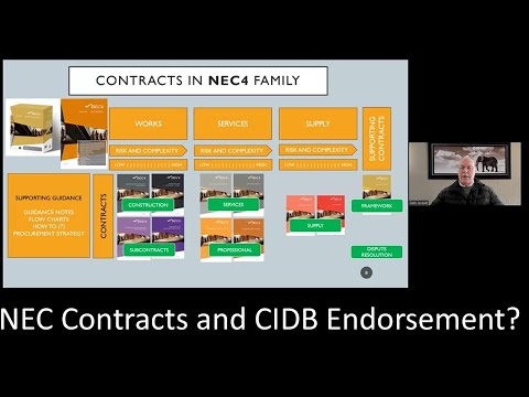 An Introduction to NEC4. Has this been endorsed by CIDB?