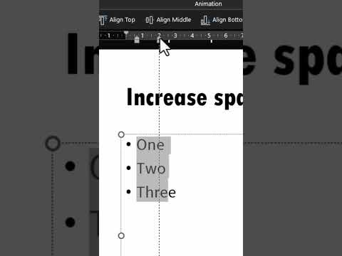 How to Adjust Bullet Point Spacing in PowerPoint #Tutorial How to Adjust Bullet Point Spacing in PowerPoint #Tutorial