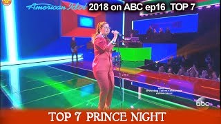 Catie Turner sings “Manic Monday” FORGOT LYRICS BUT AWESOME Prince Night American Idol 2018  TOP 7