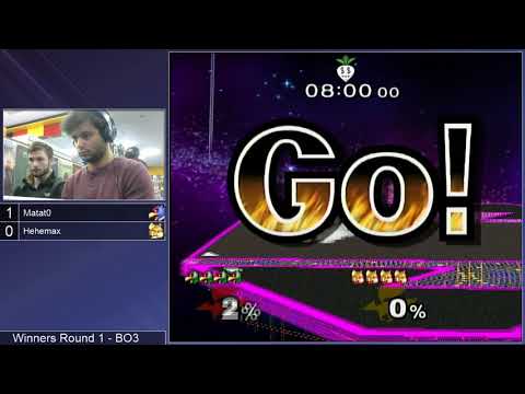 GSS 98 SSBM - Matat0 (Falco) vs. Hehemax (Fox) - Melee WR1
