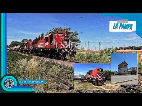 🚇F.C.D.F.S. | ALCO RSD 16 | TRENES DE FEPSA EN CATRILO | LA PAMPA [4K] [ARG]