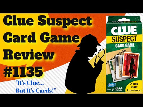 Bower's Game Corner: Clue Suspect Review
