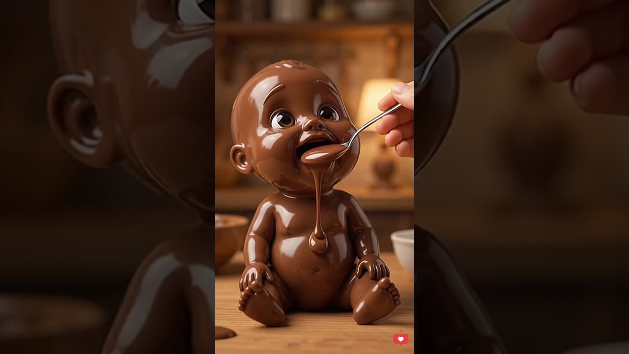 Chocolate Baby Eating Chocolate ASMR