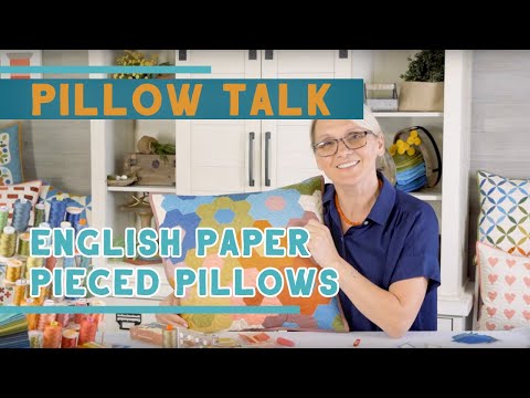 Pillow Talk Book by Edyta Sitar - English Paper Pieced Pillows | Fat Quarter Shop