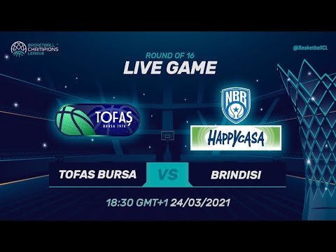 Tofas Bursa v Happy Casa Brindisi - Fulll Game | @BasketballCL