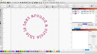 How to Wrap Text Around a Circle in Lightburn