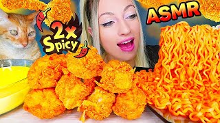 Download lagu ASMR EATING NUCLEAR FIRE NOODLES, FRIED CHICKEN & STRETCHY CHEESE, 한국라면 먹방 (NO TALKING) MUKBANG 먹방 mp3