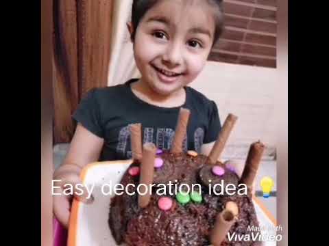 Easy cake decoration ideas for kids 🎂