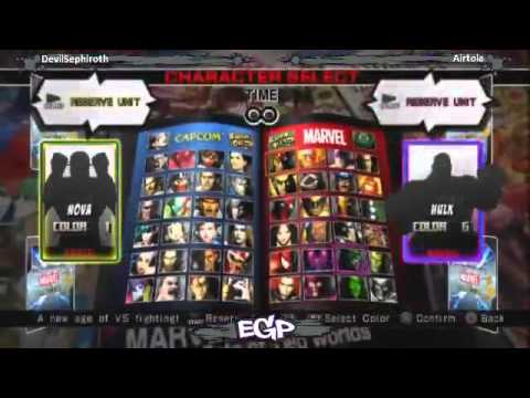 Devilsepiroth (Frank/Nemesis/Dorm/Nova) vs Airtola (Hulk/Nemesis/Task) - Mortal Souls UMvC3 WSF
