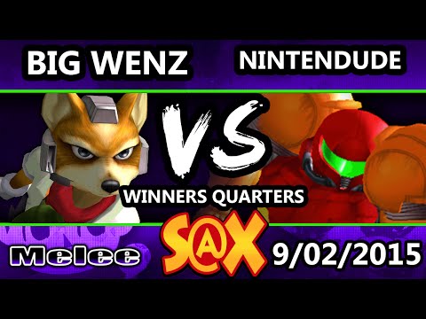 S@X 113 - Fe | Nintendude (Samus) Vs. Big Wenz (Fox) SSBM Winner Quarters - Smash Melee