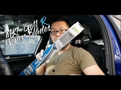 How to change Wiper Blades on the VW MK6 | MK7 | MK7.5 Golf GTI R in a Easy 2 minutes