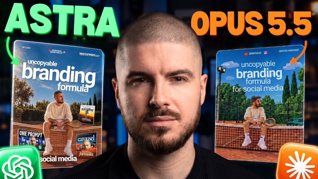 ChatGPT Astra vs Claude Opus 5.5 for Social Media. 10 Tests. 1 Winner.