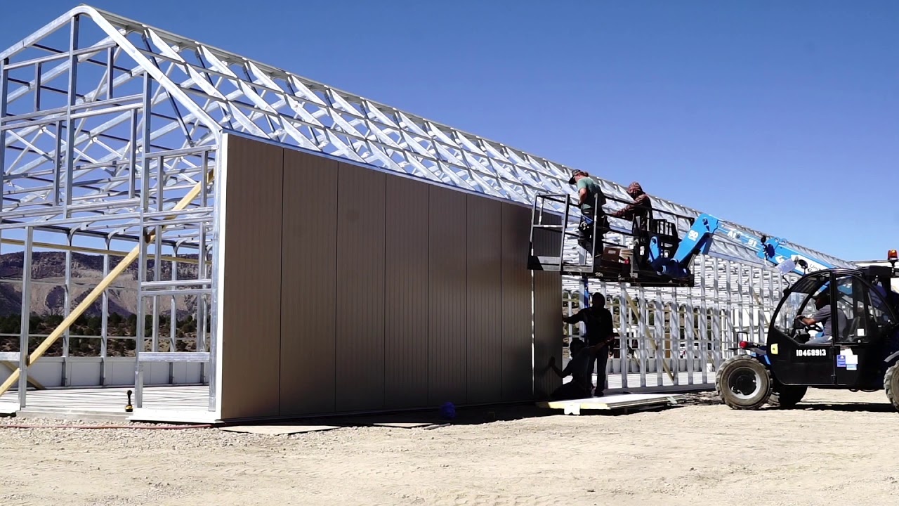 Tour Ceres with Josh | Insulated Metal Panel Installation on a Commercial Greenhouse