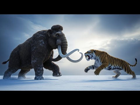 Life Millions of Years Ago |The Ultimate Ice Age Battle: The Mammoth and the Saber Tooth