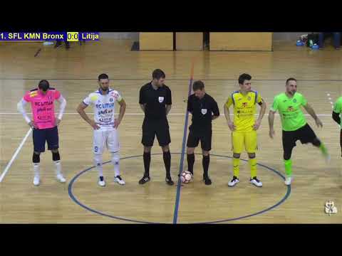 16 krog, 1. SFL 2020/21 KMN Bronx : Litija - v živo