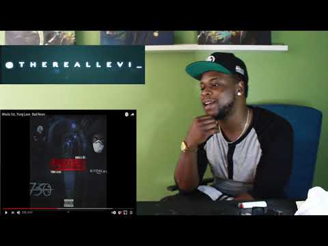 American reaction Moula 1st, Yung Lava - Bad News