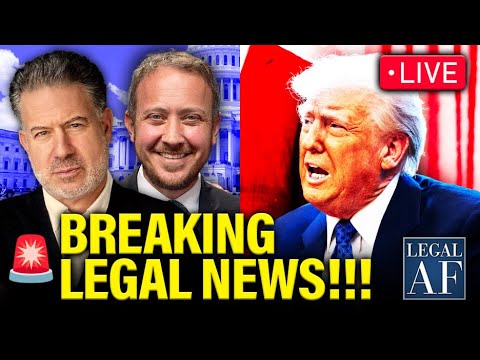 LIVE: Trump War Crimes SCANDAL ERUPTS + MORE BREAKING NEWS | Legal AF