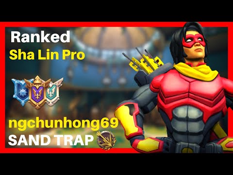 Sha Lin Sand Trap Ranked Gameplay | The Sha lin Pro|  Paladins Ranked Competitive