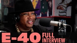 E-40 on "The D-Boy Diary", Being Friends With Tupac, And More! (Full Interview) | BigBoyTV