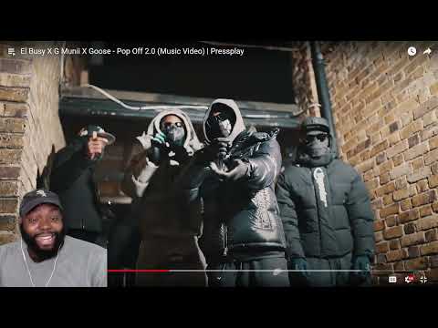 CHICAGO DUDES REACTION TO El Busy X G Munii X Goose - Pop Off 2.0 (Music Video) | Pressplay