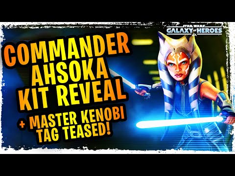 Commander Ahsoka Tano Kit Reveal + Jedi Master Kenobi Tag Teased! New Scoundrel Maul?