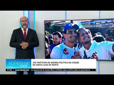 JHC participa de agenda política em Santa Luzia do Norte - 16/09/2026