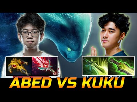 KUKU VS ABED MORPHLING - RAID BOSS MID 12-0 KDA DOTA 2