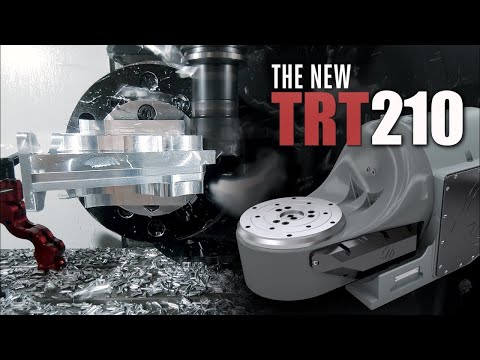 The New TRT210   Cutting Demo   Haas Automation, Inc