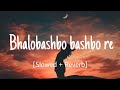 Bhalobashbo bashbo re || Slowed+Reverb||Habib Wahid||Hridoyer Kotha||