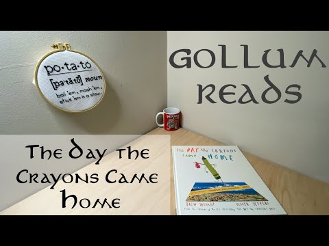 GOLLUM READS, Children's Books | The Day the Crayons Came Home
