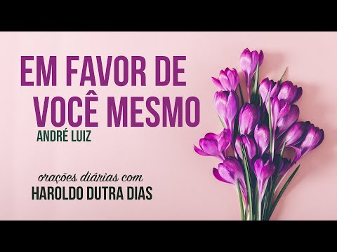 EM FAVOR DE VOCÊ MESMO - Haroldo Dutra Dias - André Luiz - Oração Diária