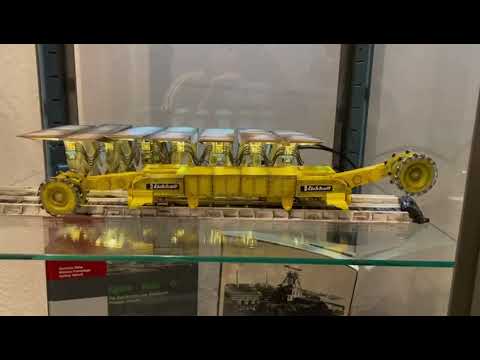 Walzenlader im Modell (1:32) - Ablauf der Gewinnung