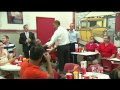 Obama Surprises Diner Orders Chili Dogs