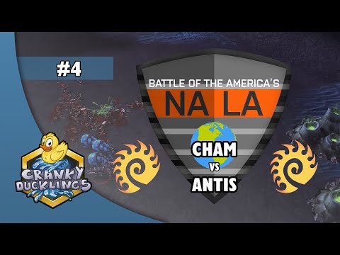 Cham vs Antis - ZvZ | Battle of the Americas #4 | NA-LatAm StarCraft 2 Tournament