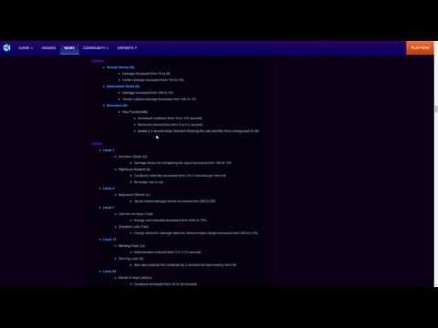 April 17th, 2017 Heroes 2.0 Beta - Patch Rundown