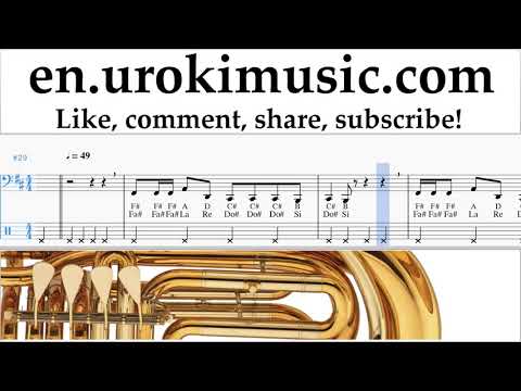 Tuba lessons Bebe Rexha - I'm A Mess Sheet Music Tutorial um-i352