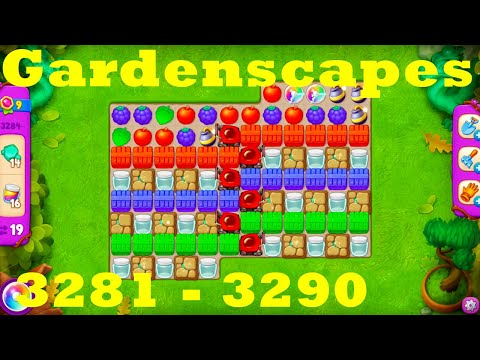 Gardenscapes Level 3281 - 3290 HD Walkthrough | 3 - match game | gameplay | android | ios | pc | app