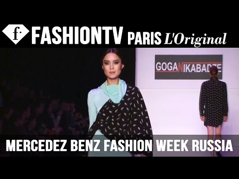 Goga Nikabadze at Mercedez Benz Fashion Week Russia SS15 ft. Maria Mogsolova | FashionTV