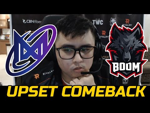 BOOM VS NIGMA GALAXY SEA GAME 1 - UPSET COMEBACK DPC SEA TOUR 3 2022