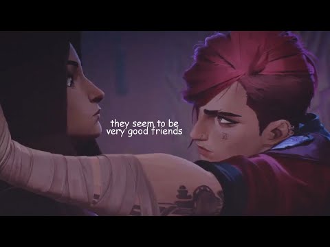 Vi & Caitlyn being 'good friends' for 4 minutes straight