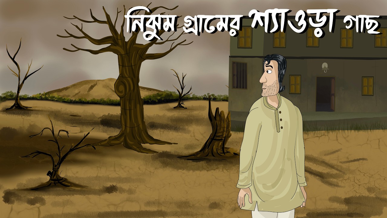 Nijhum Gramer Shyaora Gach - The Haunted Tree of The Silent Village | Bengali Horror Story | JAS