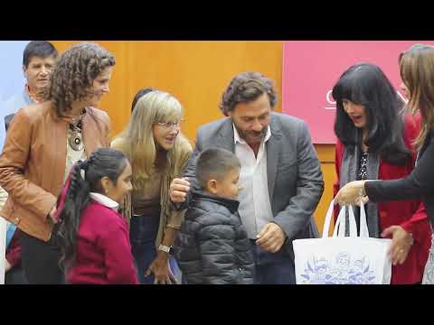 Sáenz entregó más de 250 mil manuales escolares: “La educación y salud pública son dos valores irrenunciables”