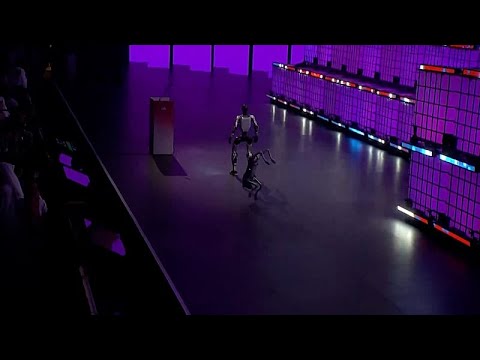 Video Thumbnail: Dancing robots take centre stage at Web Summit Qatar 2026 opening
