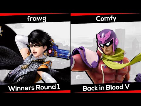 Frawg (Bayonetta, Steve) vs. Comfy (Falcon) - Back in Blood V - SSBU Pools WR1