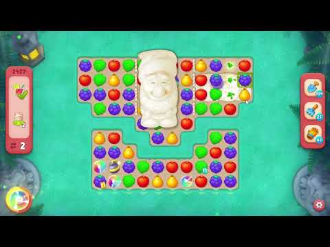 Gardenscapes 2427 Hard Level - 16 moves - NO BooSTERS
