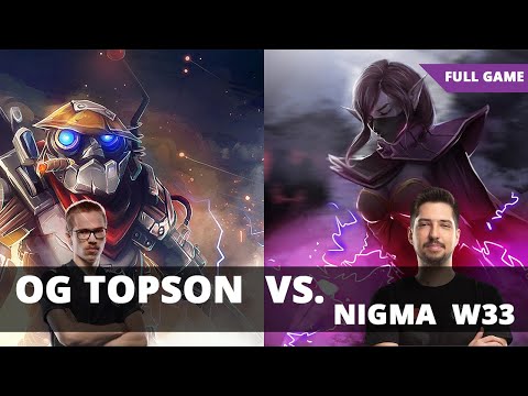 OG Topson Clockwork Revenge vs Nigma w33 Templar Assassin - Dota 2 Pro Gameplay Patch 7.23