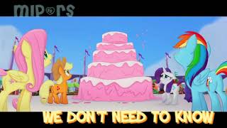[lyric] Lukas Graham - Off to See the World (My Little Pony Soundtrack) [PMV]