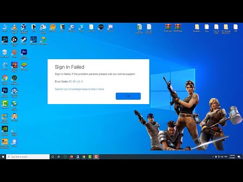 Fortnite Launch Error Code 23 03 22