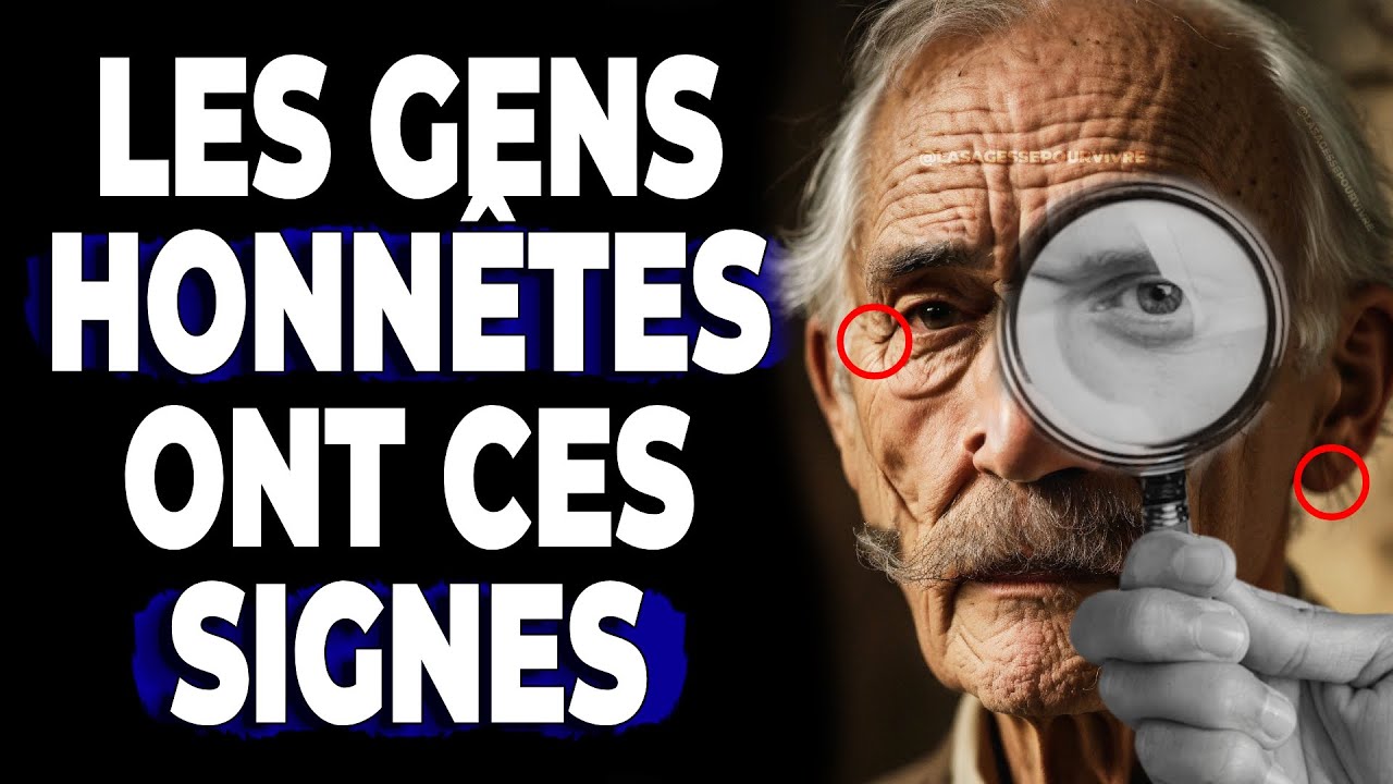 8 CARACTÉRISTIQUES QUI RÉVÈLENT SI UNE PERSONNE EST HONNÊTE  (Infaillible) Sagesse Pour Vivre Leçons
